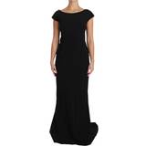 Lange kjoler - Lynlås Dolce & Gabbana Stretch Fit Flare Gown Maxi