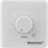 Hvid DJ-mixere Omnitronic PA volume controller, 30 W mono wh