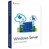 Microsoft Electronic Software Distribution (ESD) Operativsystem Microsoft Windows Server 2016 Essentials German