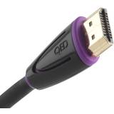 QED HDMI-kabler QED Eflex Profile 2.0