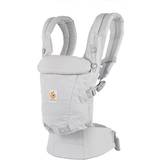 Ergobaby Hvid Bære & Sidde Ergobaby Adapt SoftTouch Cotton Carrier Pearl Grey
