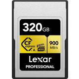 LEXAR Hukommelseskort LEXAR CFexpress Pro Gold R900/W800 (VPG400) 320GB (Type A)