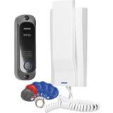 Fastnettelefoner Orno Vienna family door phone set with intercom and proximity control reader, white AVIOR