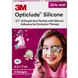 Plastre 3M Opticlude Silicone Eye Patches Midi Girls 50-pack