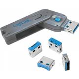 Computerlås LogiLink USB-A port blocker 1x