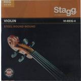 Stagg Strenge Stagg 4/4 & 3/4 Violin String Set, Steel Round-Wound, Extra Extra-Light