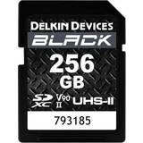 Delkin Class 10 Hukommelseskort Delkin BLACK UHS-II Rugged SD Card 256GB