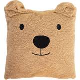Brun - Polyester Puder Childhome Bamse pude 40 40x40cm