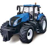 Fjernstyret arbejdskøretøj Maisto New Holland Tractor RTR 82721