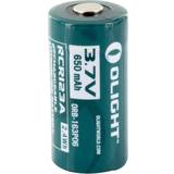 Olight Batterier Batterier & Opladere Olight OLIGHT-16340-650MAH-CARD 650mAh 3.7V Protected Lithium Ion Button Top Battery