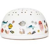 Animals - Rund Belysning Olala Boutique Night Lamp with Starry Sky Sea Natlampe
