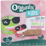 Organix Babymad & Tilskud Organix Kids Soft Oaty Bars Apple & Raspberry Øko 6x30