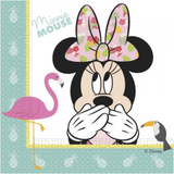 Disney Tallerkener, Glas & Bestik Disney Servietter Minnie Mouse Tropical
