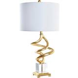 Guld - Krystal Bordlamper Dkd Home Decor Abstract Bordlampe 38cm