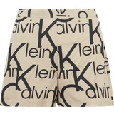 Brun - Dame Nattøj Calvin Klein All Over Print Pyjama Shorts