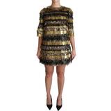 Dolce & Gabbana Leopard Kjoler Dolce & Gabbana Leopard Shift Mini Dress