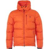 Herre - Orange - Vinterjakker Polo Ralph Lauren El Cap Sustainable Removable Hood Down Jacket