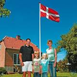 Flag & Tilbehør Danomast glasfiber flagstang støtte-13m