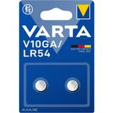 LR1130 Batterier & Opladere Varta V10GA/LR54 2-pack