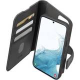 SBS Covers med kortholder SBS Book Wallet Case with removable Cover for Galaxy S22