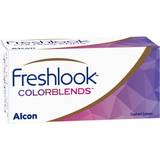 Brun Kontaktlinser Alcon Freshlook Colorblends Cinnamon Brown 2-pack