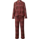 Rød - Ternede Undertøj Tommy Hilfiger Brushed Flannel Pyjamas Set - Pop Check