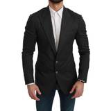 Herre - Silke Tøj Dolce & Gabbana Napoli Slim Fit Jacket Wool Blazer