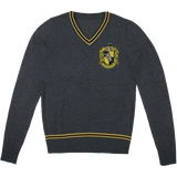Striktrøjer - Unisex Sweatere Cinereplicas Harry Potter Hogwarts V-Neck Sweater - Hufflepuff