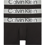 Calvin Klein Boxsershorts tights - Økologisk materiale Underbukser Calvin Klein Steel Cotton Trunks 3-pack - Black