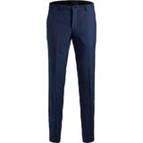 Grøn - Polyester - Slim Bukser & Shorts Jack & Jones Super Slim Fit Suit Pants