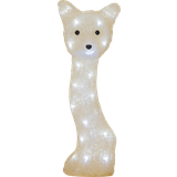 Beige - LED-belysning Julebelysning Star Trading Figurine Crystalo Fox Julebelysning