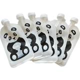 Fill n Squeeze Babymad opbevaring Fill n Squeeze Zipper Panda Pouches 6-pack 150ml
