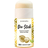 Deodoranter puremetics Deo Stick Coconut Cream