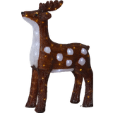 Brun - Plast Julebelysning Star Trading Crystalo Deer Julebelysning