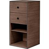 Turkis Skab Audo Copenhagen Frame 70 shelf & 2 drawers Opbevaringsskab 35x70cm