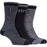 Jeep Herre Tøj Jeep Men's Cushioned Foot Cotton Boot Socks 3-pack