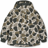 Camouflage Børnetøj Liewood Palle Puffer Jacket - Camouflage/Green Multi Mix
