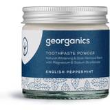 Med smag Tandbørstehoveder Georganics Natural Whitening Toothpowder - Spearmint 60ml