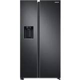 Side by side køleskab Samsung RS68A8840B1 - Køleskab/fryser Sort