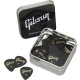 Gibson Musiktilbehør Gibson Tin Box med 50 plektre Heavy