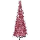 Metal Juletræer Rosa Enfeite Pink Juletræ 150cm