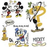 RoomMates Mickey Mouse Indretningsdetaljer RoomMates Wallstickers - Mickey Mouse tegneserie