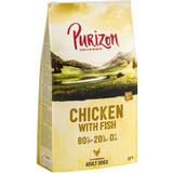Purizon Fisk & Krybdyr Kæledyr Purizon Adult Kylling & Fisk 80:20:0 hundefoder