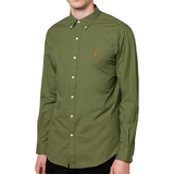 Polo Ralph Lauren Elastan/Lycra/Spandex - Grøn Overdele Polo Ralph Lauren Stretch Poplin Slim Fit Shirt