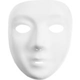 Hvid Masker Creativ Company Helmaske