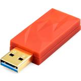 Rød - USB A Kabler iFi iDefender+ External USB Audio Ground Loop Eliminator USB A 3.0 - USB A 2.0 M-F Adapter
