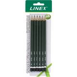 Linex Blyanter 6-Pak Grøn OneSize Blyanter