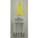 G9 Lyskilder Oriva Filament LED Lamps 0.5W G9