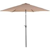 Beliani Parasol Beliani Modern Garden Patio Outdoor Market Umbrella Parasol Metal Pole