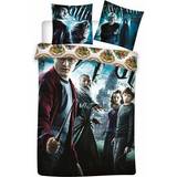 Harry potter sengetøj Licens Harry Potter Sengetøj - 140x200 - Harry Potter & Dumbledore Vendbar 140x200cm
